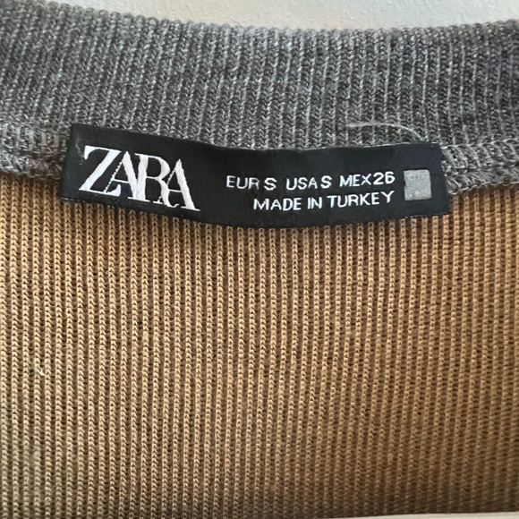 Zara cropped crewneck - Picture 3 of 3